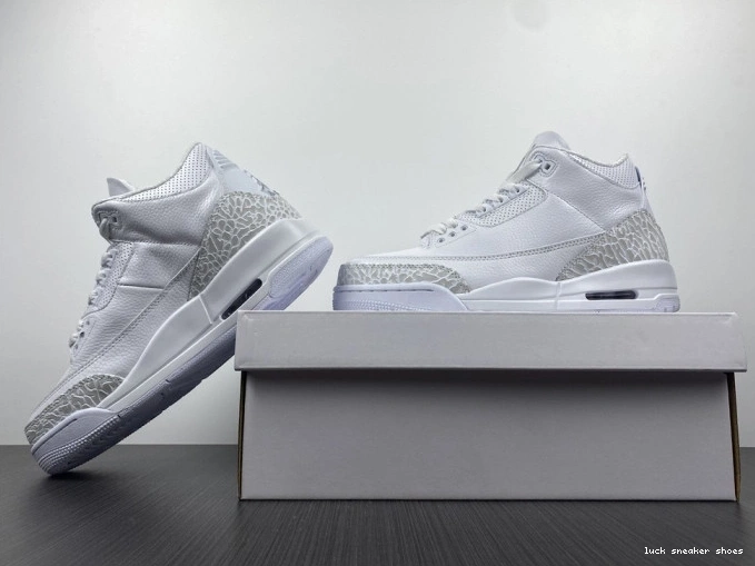 Reps LUCY Jordan White' 3 'Triple PS 429487-111 Air Retro 0716
